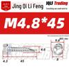 Stainless Steel 410 Hex Self-Drilling Screws for Color Steel Tiles