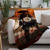 Game G Ghost of Tsushima Blanket Warm And Soft Suitable For Bedroom Living Room Sofa Bed Office Travel Camping