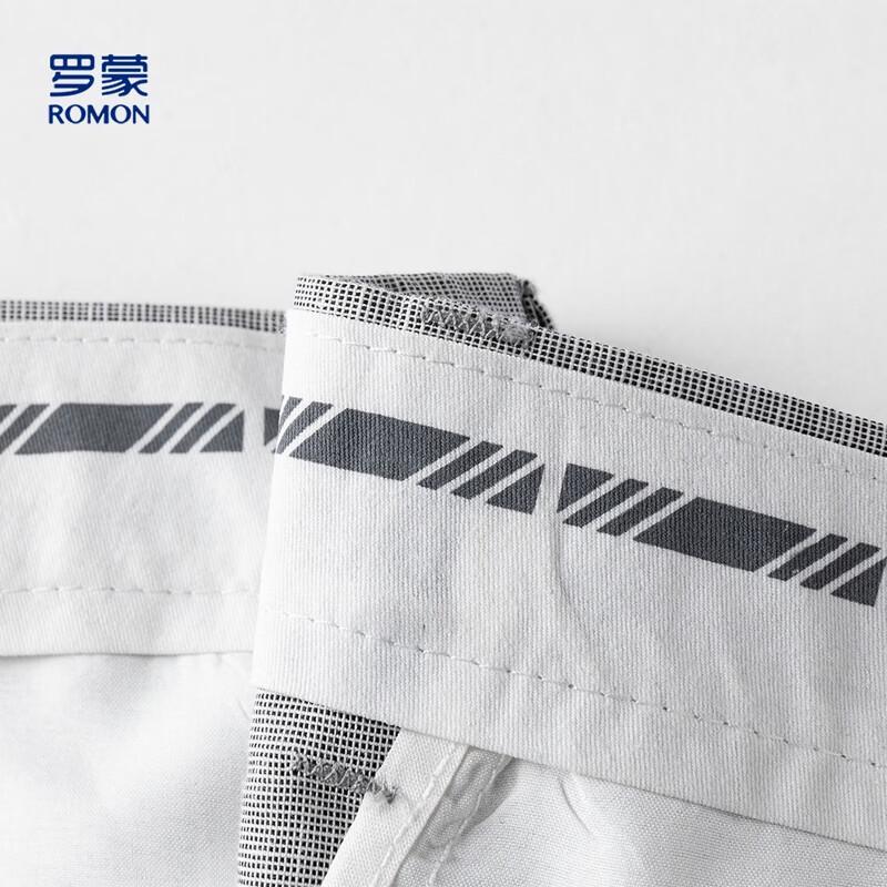 ROMON Men's Summer Linen Blend Ice Silk Casual Pants