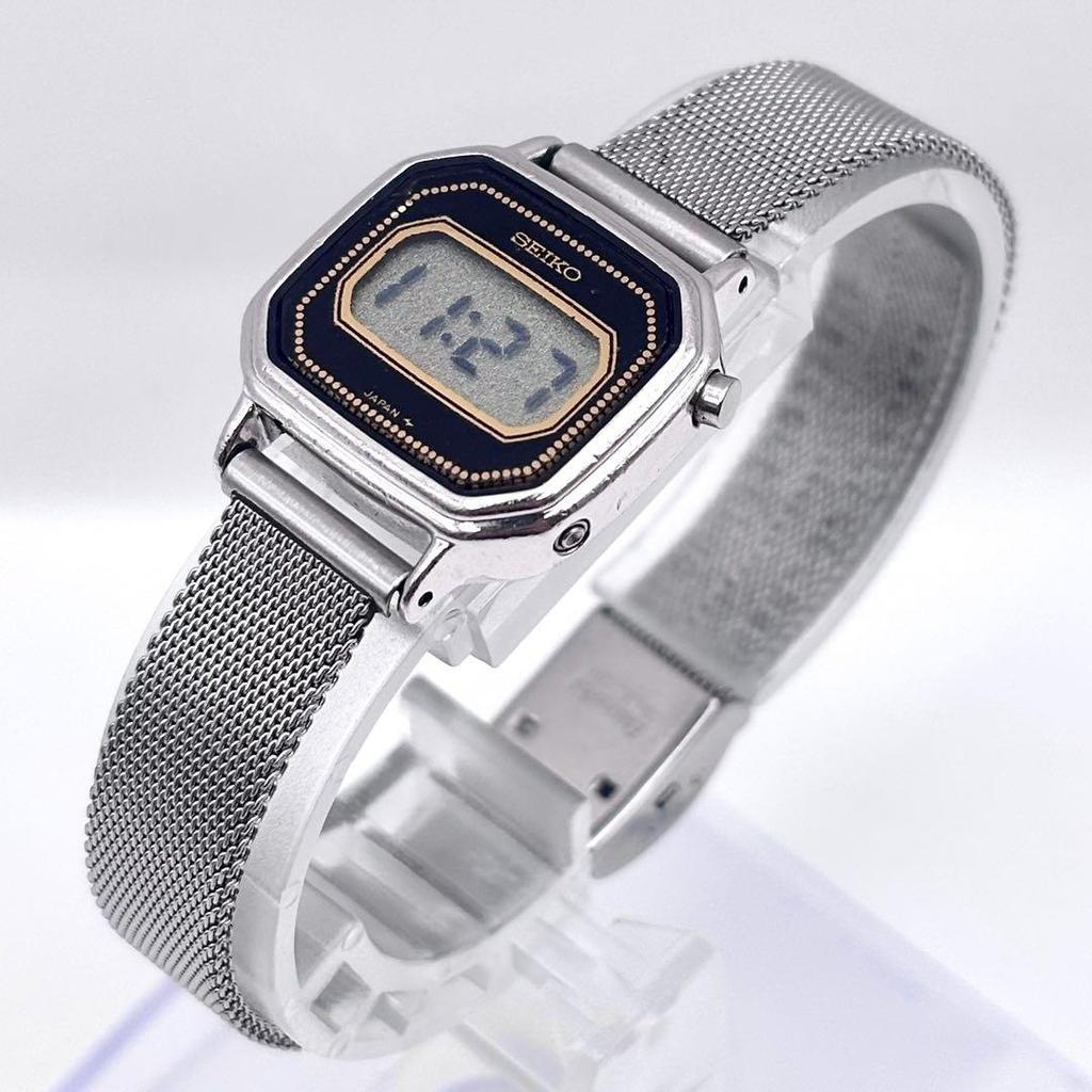 [USED] Rare Seiko Women's Watch with Digital Dial and Working Battery.