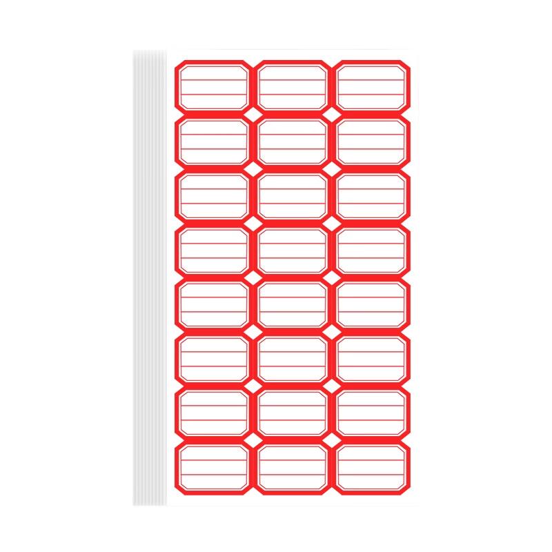 DuiJiu 202 Red Self-Adhesive Label Paper