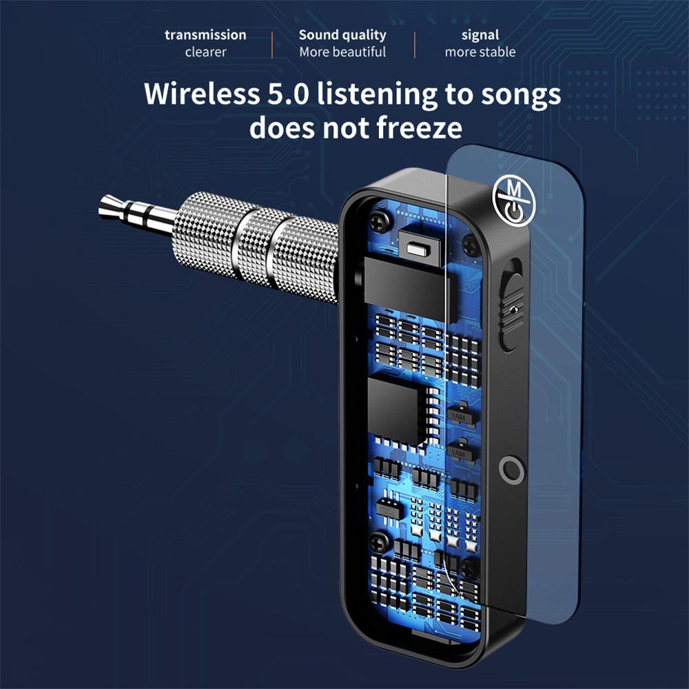 2 In 1 Bluetooth Transmitter Receiver Wireless Audio 3.5mm Aux Adapter Stereo Ack For Car Music Audio Aux Reciever Handsfree