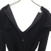 GIVENCHY made in Italy Long sleeve one piece 38 black Women Used