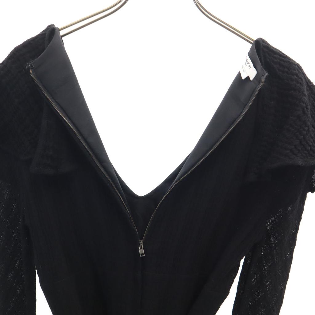 GIVENCHY made in Italy Long sleeve one piece 38 black Women Used