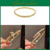 Fashion Copper Zirconia Oval Cross Bracelet With Elegant Design For Women