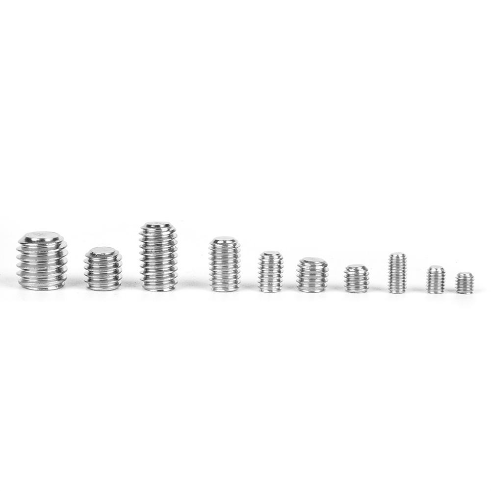 Grub Screws 245Pcs Headless Set Screws Set Stainless Steel Hex Socket Concave End Fasteners Stainless Self Tapping Screws SCRW-128599 Grub Screws 245Pcs Headless Set Screws Set Stainless Steel Hex Socket Concave End Fasteners Stainless Self Tapping Screws SCRW-128599