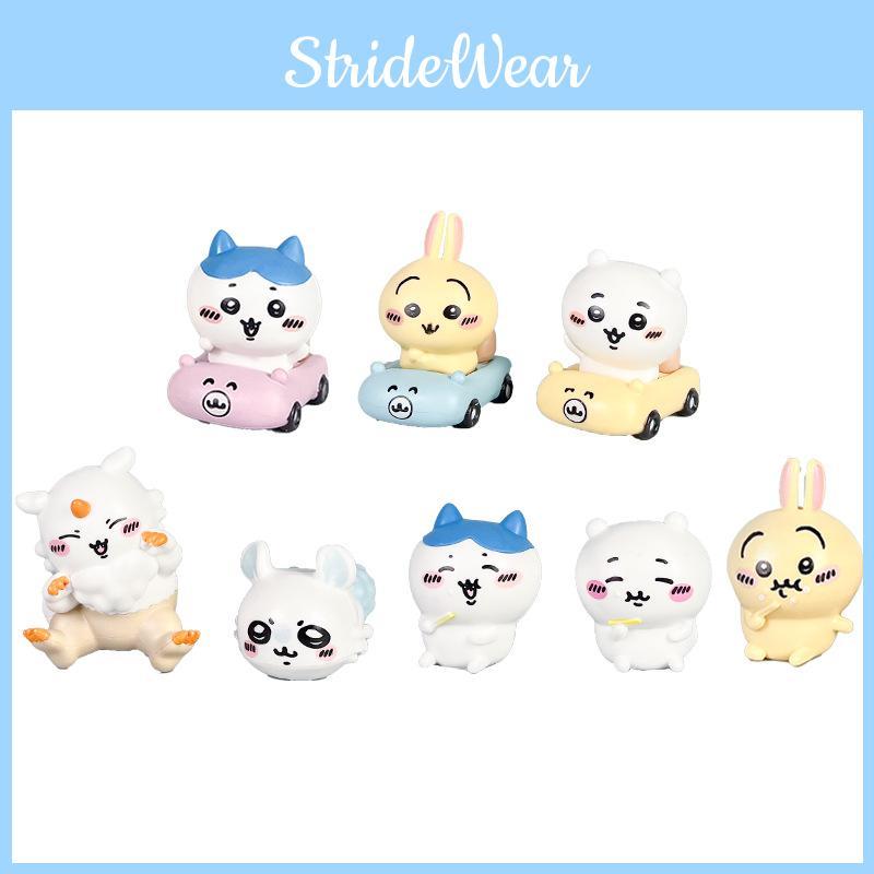 Usagi Chiikawa Anime Character Pvc Keychain With Expressive Face For Gift And Decor