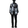 WE11DONE FW21 Printed Long Sleeve Shirt Men Shirts WD-BL3-21-146-M-BK