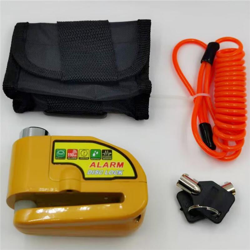Anti-Theft Bicycle Disc Brake Alarm Lock Set