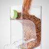Papagei Automatische Futterstation Spritzwassergeschütztes Design Hausförmiger Tierfutterspender Futterzubehör für Kleintiere