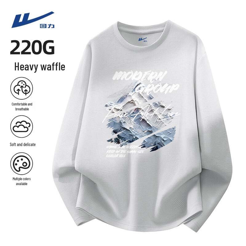 Warrior Men s Waffle Long Sleeve T-Shirt L