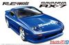 Aoshima Bunka Kyozai Scale The Tuned Car Series 58 Mazda RE Amemiya FC3S 1989 Plastic Model (AOSHIMA) 1/24 No. RX-7