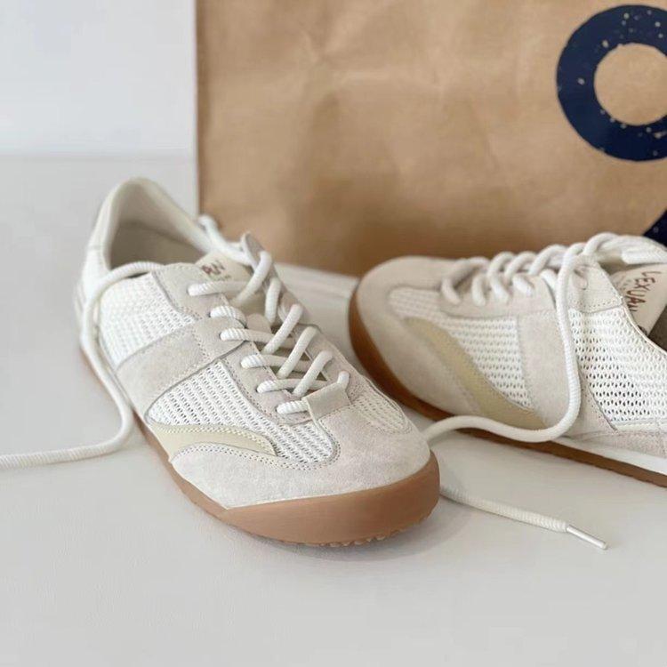 American retro German training soft-soled lightweight sports board shoes 2024 new mesh breathable women's casual versatile Forrest Gump shoes