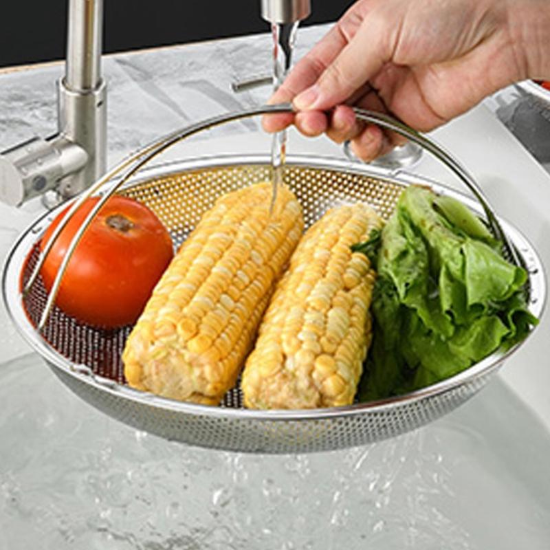 Multifunctional Nonrust Steel Steamer Stand With Ergonomic Handle For Secure Grip And Space Saving Kitchen Use