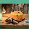 Sweater Sunflower For Knitted Turtle Warm Outfit With Adjustable Strap Winter Tortoise Apparel For Cosplay Party Photo Shoot