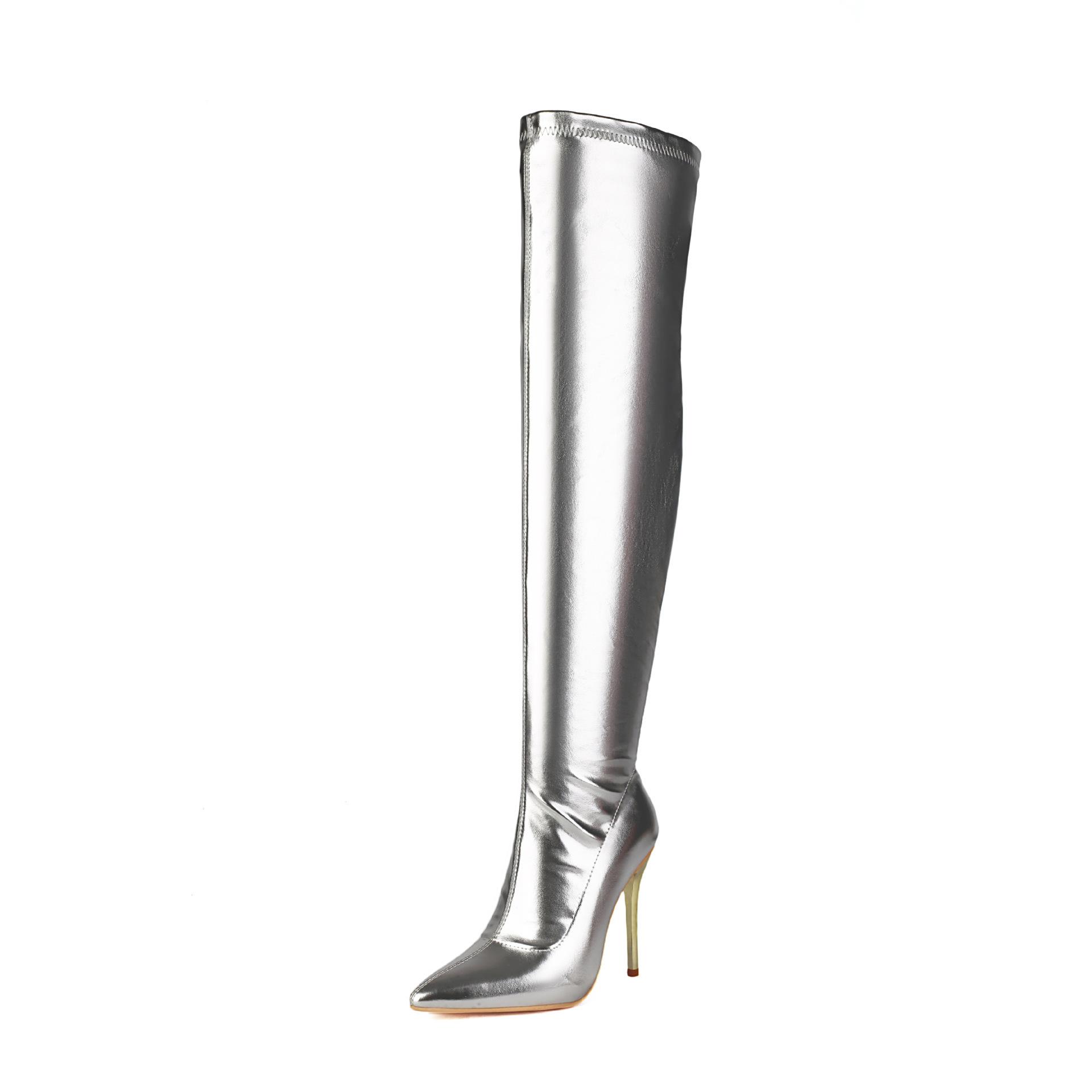 Wind Knee Large Size High Heels