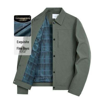 Herren Herbst/Winter Arbeitsjacke mit Kragen