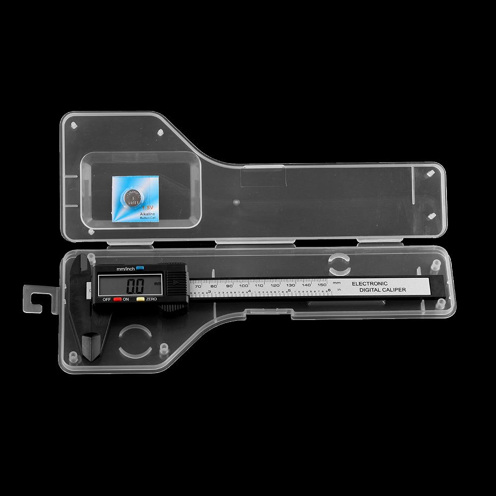 Electronic Ruler Measuring Tool Stainless Steel Digital Vernier Caliper Micrometer LCD Gauge