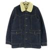 Ues Made In Japan Cotton Long Sleeve Bore Denim Jacket Blue Men's Used