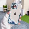 Japanese Illustration Waves Phone Case For Samsung A 10 20 30 70 13 21 32 72 22 51 52 53 71 73 32 4g 32 5g Fundas