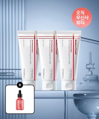 [3PACK] Madeca Cream Time Reverse Zero 80ml (3ea) + [Gift] Collagen Boosting Ampoule 30ml