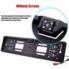 HD 1080P European Plate Frame Car License Rearview Reversing Night Vision Camera
