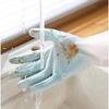 Haushaltshandschuhe zum Geschirrspülen in der Küche, zum Wäschewaschen, wasserdicht, zweifarbige Handschuhe zum Geschirrspülen, Handschuhe mit Farbverlauf