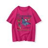 Women's Loose-Fit Butterfly Retro Crew Neck T-Shirt, Summer 2025 Trend