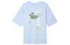 Nike Women'ss Retro Hand-Drawn Drop Shoulder T-Shirt Blue DX6150-441