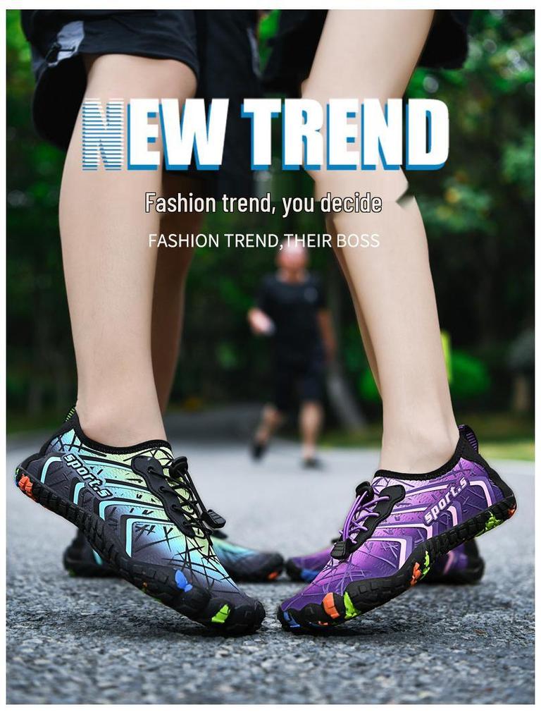 Unisex Outdoor Soft Sole Swimming and Hiking Shoes for Beach and Snorkeling.