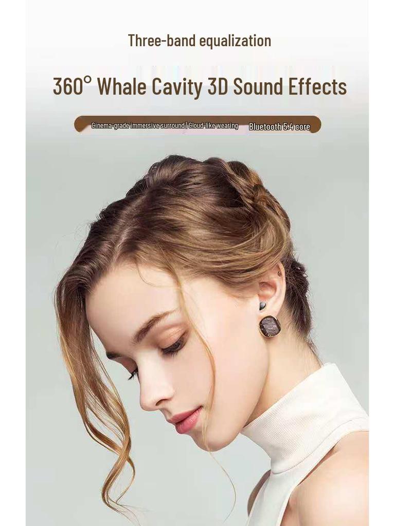 Mini Wireless Bluetooth In-ear Earphones: Comfortable for Class, Driving, and Sports