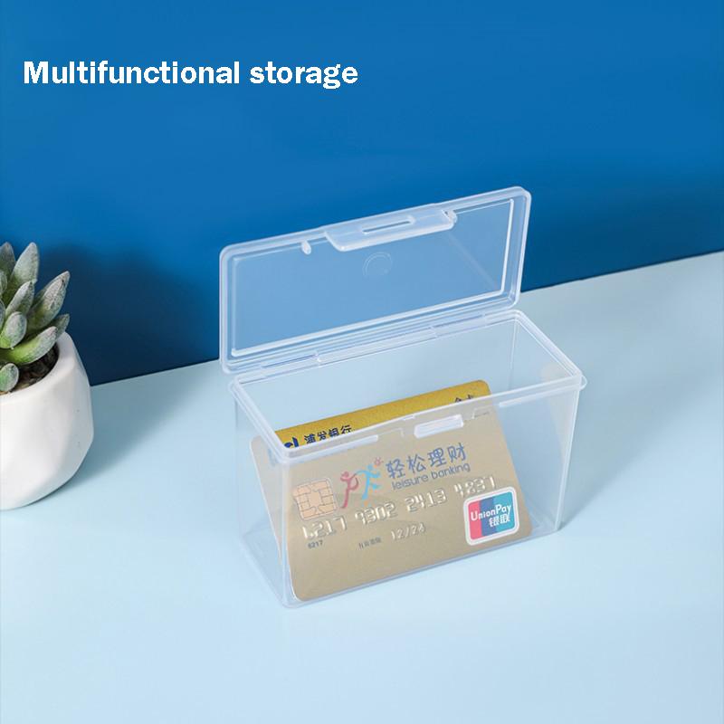 Cutii din plastic transparent Carti de joc Container PP Cutie de depozitare Ambalare Cutie de carti de joc de poker pentru jocuri de societate