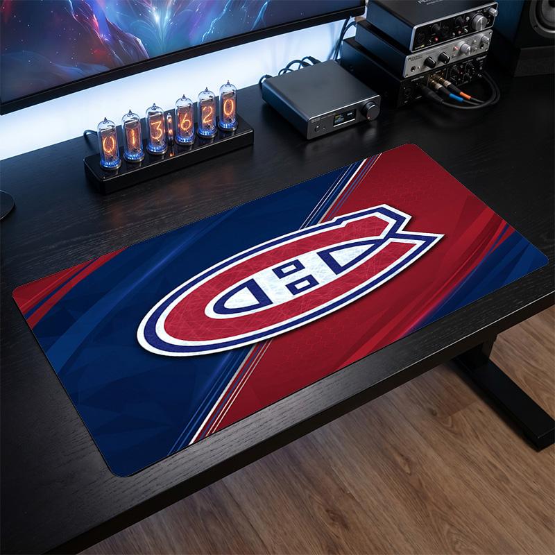 Montreal Canadiens Pattern Mousepad Anti?Slip Rubber Desk Pad For Gaming Working Desktop Decoration