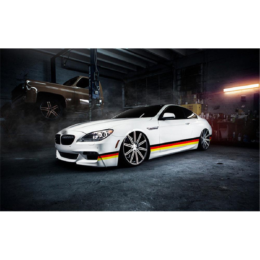 15M 15Cm Pesonalized Car Sticker Germany  National Flag Sticker Body Vinyl Decal Car Styling Stickers