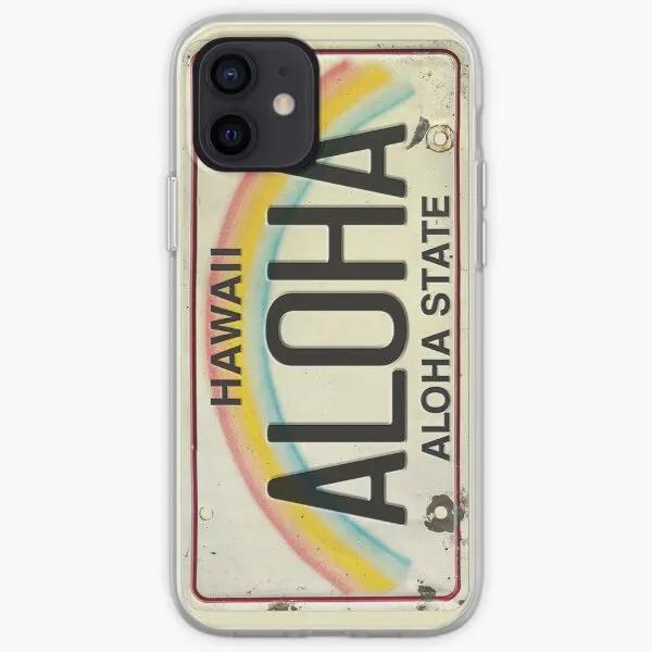 

Vintage Hawaii License Plate Aloha Iphon Phone Case Customizable for iPhone X XS XR Max 6 6S 7 8 Plus 11 12 13 14 Pro Max Mini iPhone 13 mini
