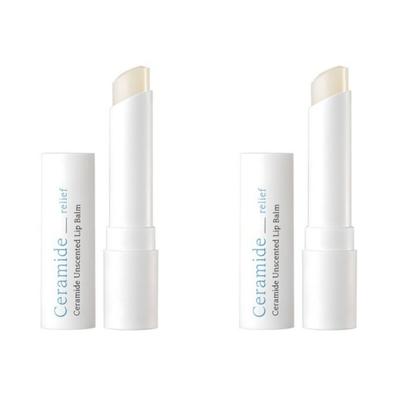 Illiyoon Ceramide Unscented Lip Balm 3.2g*2Pcs/4Pcs