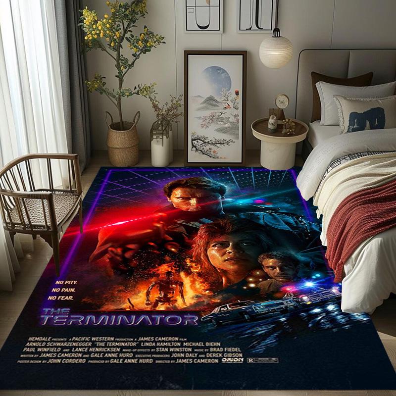 Terminator: Dark Fate - Battle Survival carpet Living room and bedroom mats floor mats Art Protective pad Doormat