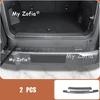 Car Rear Guard Plate Trunk Protective ABS Carbon fiber Cover Interior Accessories For BYD Ti7 Leopard Titanium 7 2025 2026