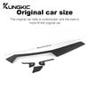 Italy Super Suede Car Co-pilot Dashboard Trim Cover for BMW X5 X6 X7 G05 G06 G07 2020-2022 Decorative Sticker LHD Accessories