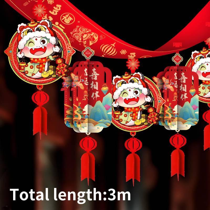 Of Year Snake Mascot Hanging Ornament Chinese New Year Decorations Pendants