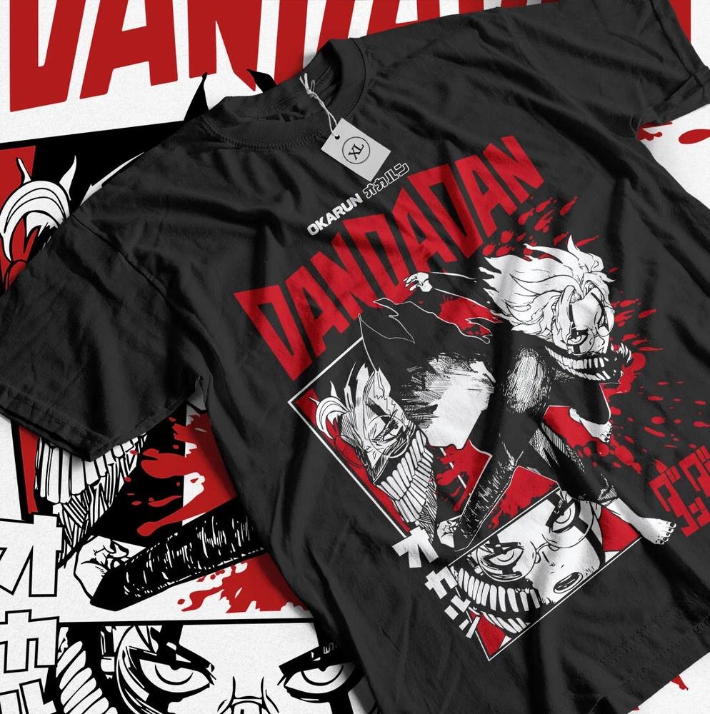 Anime Dandadan Seiko Ayase Basic Black T Shirt S