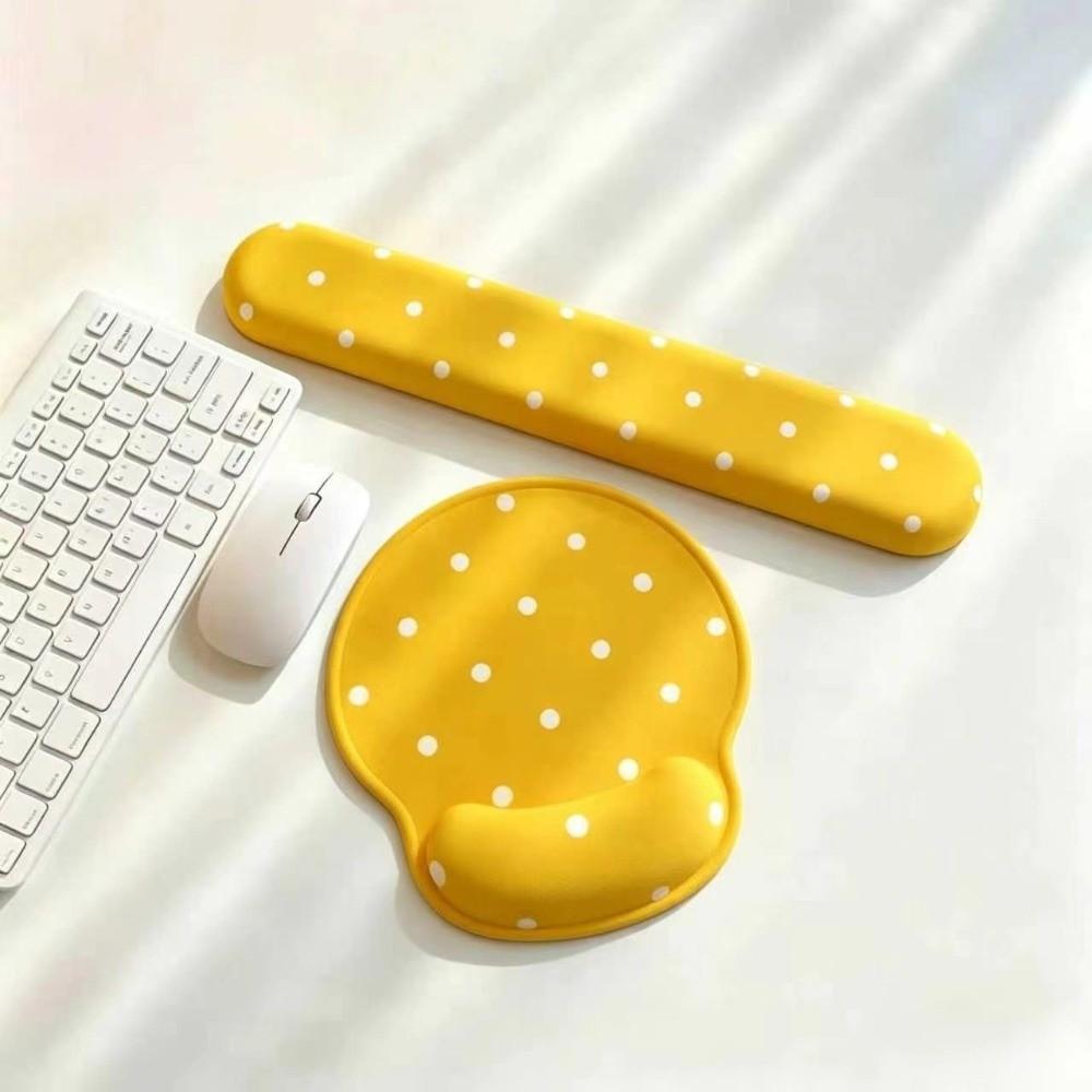 Memory Foam Keyboard Wrist Rest Non Slip Base Wrist Rest Support  for Workspaces