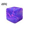 Hand Stress Ball Flow Texture Cube Anxiety Relief Squeeze Sensory Toy Slow Rebound Decompression Home Office Relaxation Tool
