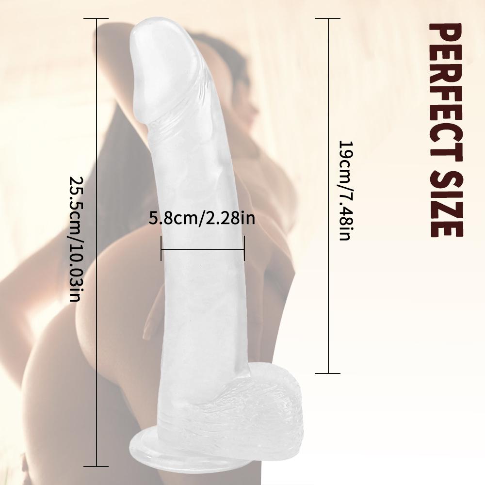 MoDi Dildo Realistic Fake Dick Penis Butt Plug Sex Toys for Woman Men