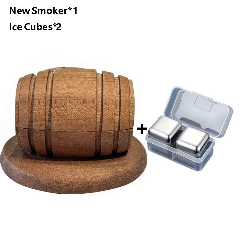 Premium Cocktail Smoker Set für Whiskey & Bourbon Genießer - Getränke Infusionsset für Cocktails Ideal für Old Fashioned Cocktail