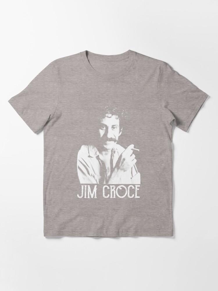 Jim Croce Jim Croce - White Stencil Perfect Gift Men Women Essential T-Shirt