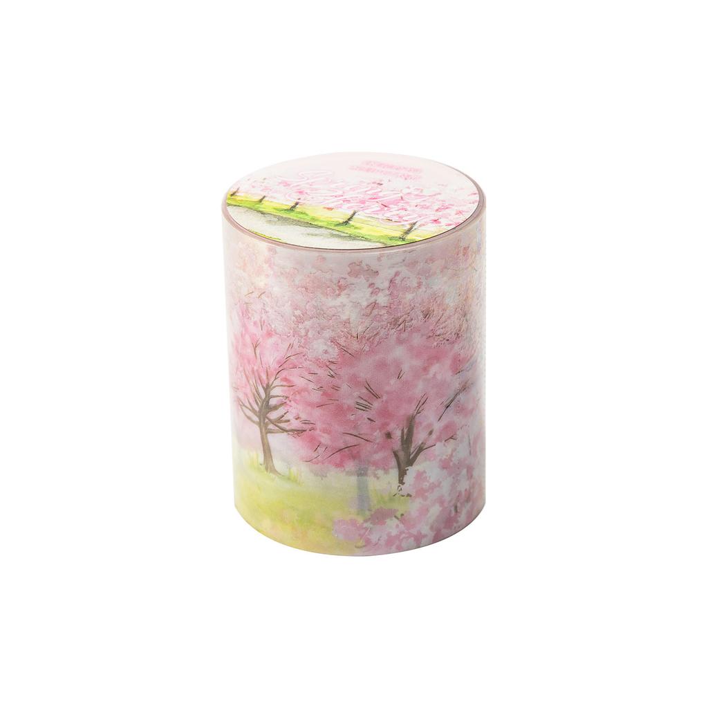 1pcs/1lot Decorative Adhesive Tapes the Cherry Blossom Season Masking Tapes Scrapbooking DIY Paper Japanese Stickers