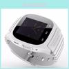Relógio de Pulso Inteligente Bluetooth M26 Telefone Companheiro Para Android Samsung Iphone Sony Preto
