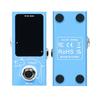 EROK Mini Tuner Pedal Compact Size Electric Guitar Bass Pitch LED Indicator True Bypass