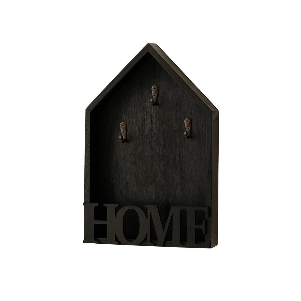 Modern Wood And Metal Key Rack Wall Mounted Entryway Storage Solution With Multiple Hooks Practical Key Holder